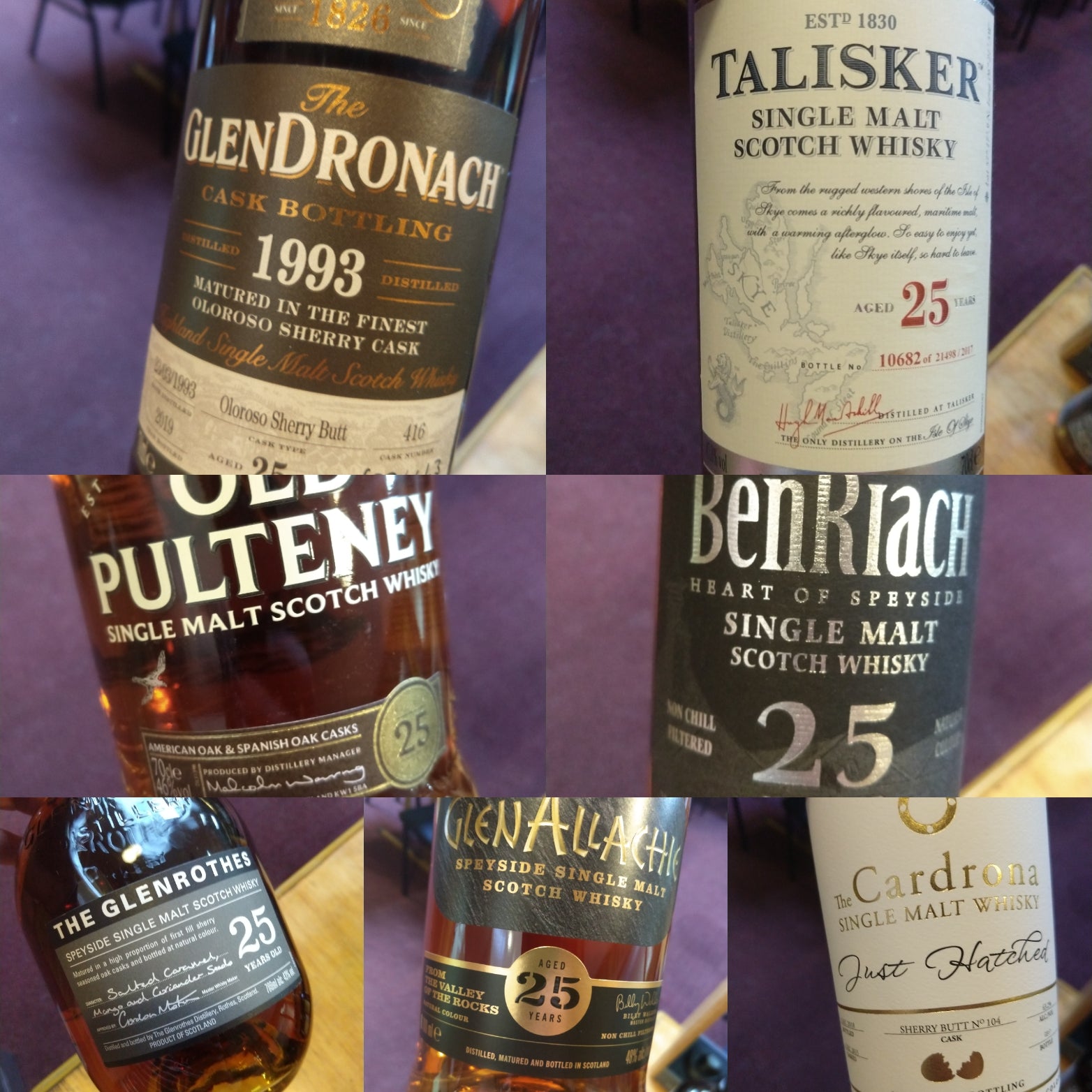 Twenty five years of whisky