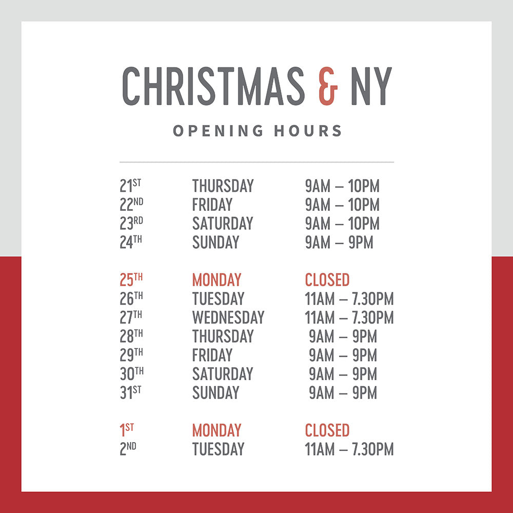 Holiday Hours