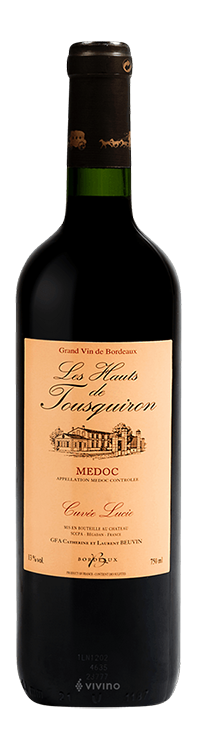 Les Hauts de Tousquiron Medoc 2015