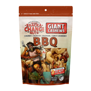 Snackachangi BBQ Cashews 325g