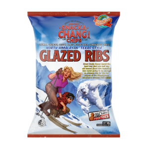 Snackachangi Glazed Rib Chips 140 grams