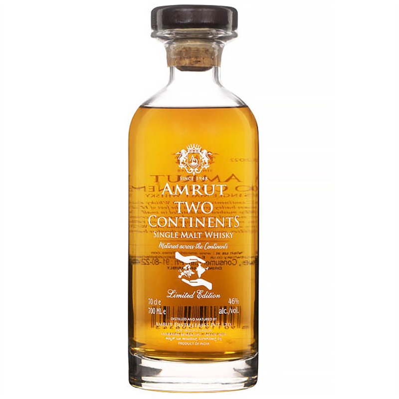 Amrut Two Continents Single Malt 46% 700ml