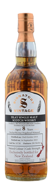 Bunnahabhain 'Signatory Vintage' New Zealand Exclusive 2014 / 2023 