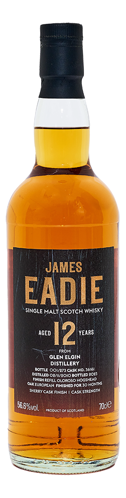 James Eadie Glen Elgin 12YO Refill Oloroso Hogshead Finish 56.6%