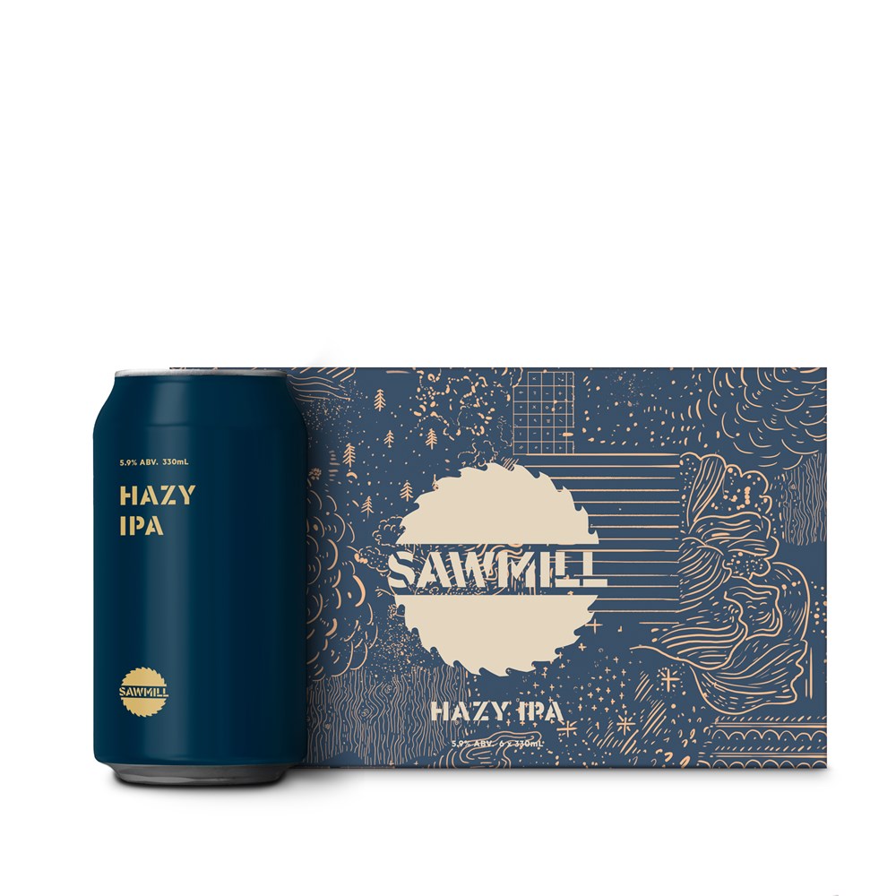 Sawmill Hazy IPA 6pk Cans