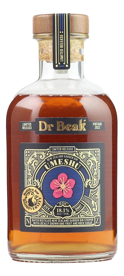 Dr Beak Shiso Umeshu Plum Gin Liqueur 500ml