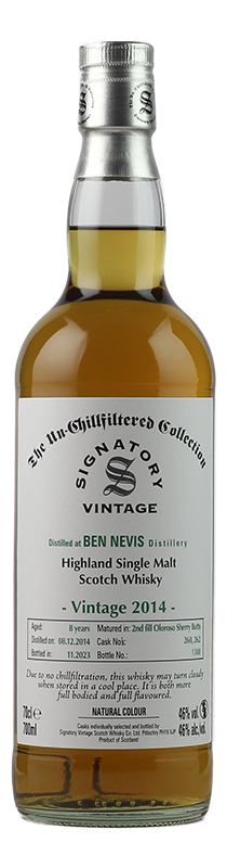 Ben Nevis 'Signatory' 2014 / 8 years old 46%