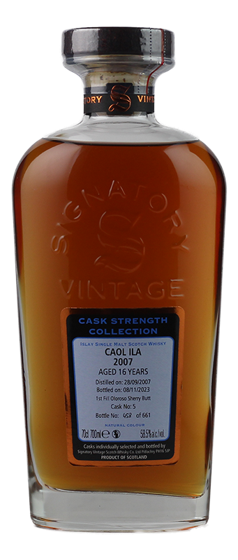 Caol Ila 'Signatory' 2007 / 16 years old 58.5%