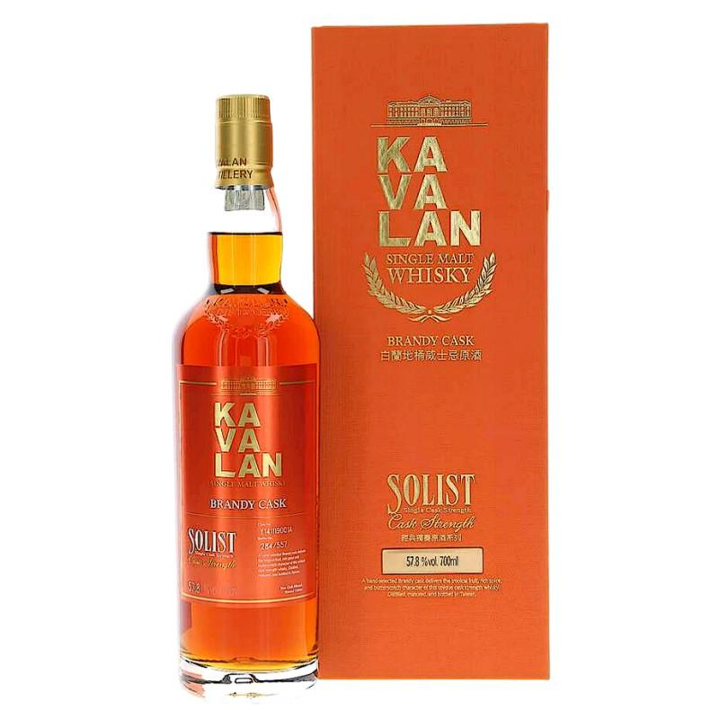 Kavalan Solist Brandy Single Cask Strength 57.8% 700ml