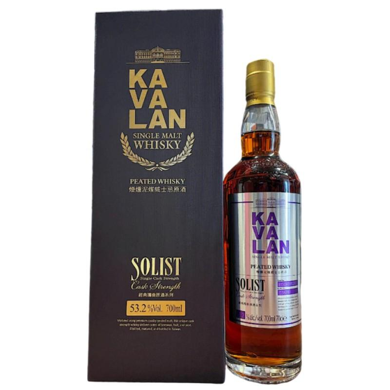 Kavalan Solist Peated Single Cask Strength 53.2% 700ml