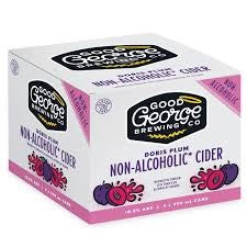 Good George Non-alcholic Doris Plum Cider 4pk Cans