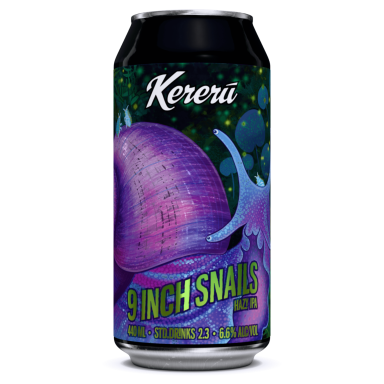 Kereru Nine Inch Snails Hazy IPA 440ml