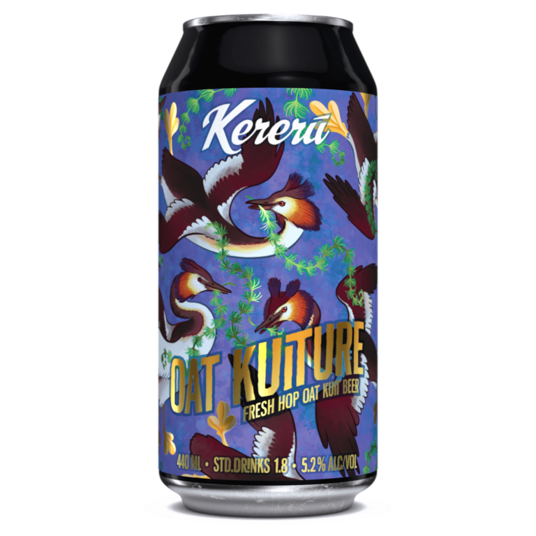 Kereru Oat Kuiture Dutch Fresh Hop Oat 440ml