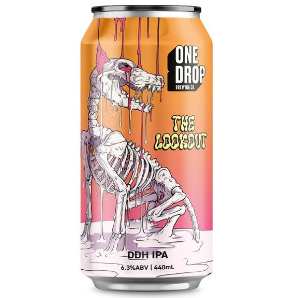 One Drop Brewing The Lookout Hazy IPA 440ml