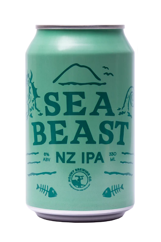 Mount Brewing Sea Beast NZIPA 6pk Cans