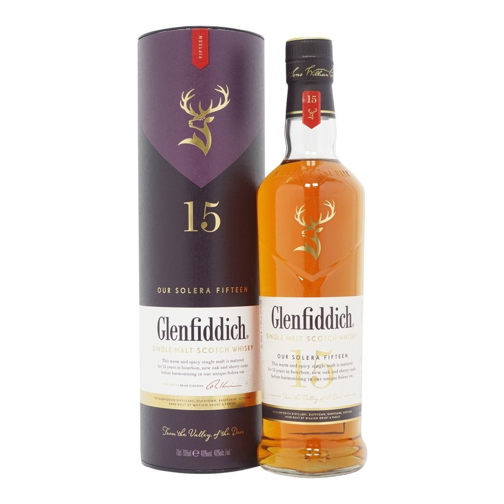 Glenfiddich 15YO Solera Reserve 40% 700ml