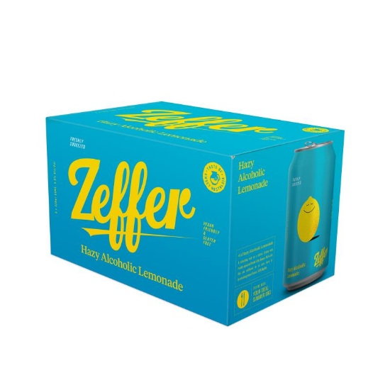 Zeffer Hazy Alcoholic Lemonade 6 pack 330ml cans