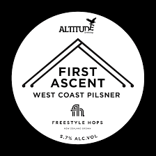 Altitude Brewing First Ascent WC Pilsner 440ml