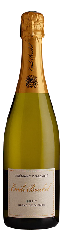 Domaine Emile Boeckel, Cremant Blanc de Blanc Alsace Pinot Blanc 2022