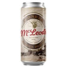 McLeod's Pioneer Brown Porter 440ml Can