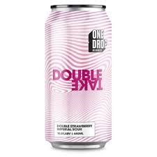 One Drop Brewing Strawberry Doubletake Imperial Sour 440ml