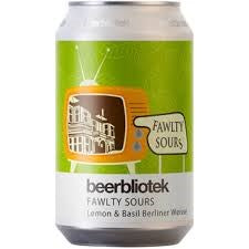 Beerbliotek Fawlty Lemon & Basil Sour 330ml