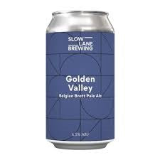 Slow Lane Brewing Golden Valley Belgian Brett Pale Ale 375ml