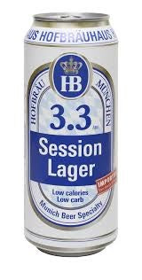 Hofbrau Session Lager 500ml Can