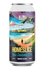 Alibi Brewing Homeslice NZ IPA 440ml