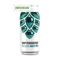 Hop Federation Inflation Hazy IPA 440ml