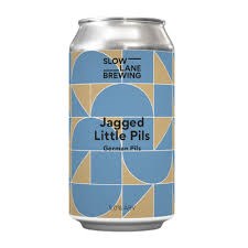 Slow Lane Brewing Jagged Little Pils 375ml