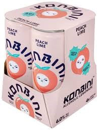 Konbini Peach Lime 4pk Cans