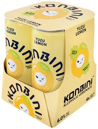 Konbini Yuzu Lemon 4pk Cans