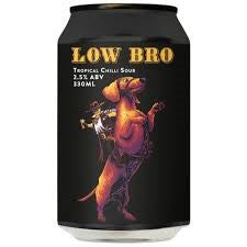 Double Vision Low Bro Tropical Chilli Sour 330ml Can