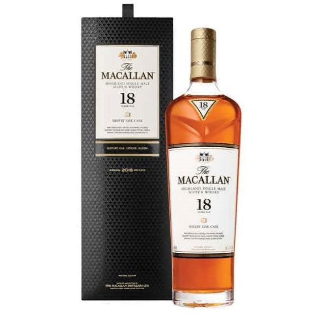 The Macallan 18yo Sherry Oak Cask 2023 43% 700ml