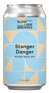 Slow Lane Brewing Stranger Danger Kolsch 375ml