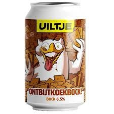 Uiltje Ontbijtkoekbock! Bock 330ml Can