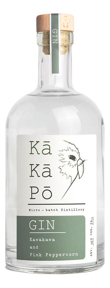 Kakapo Distillery - Kawakawa & Pink Peppercorn Gin 42% 700ml