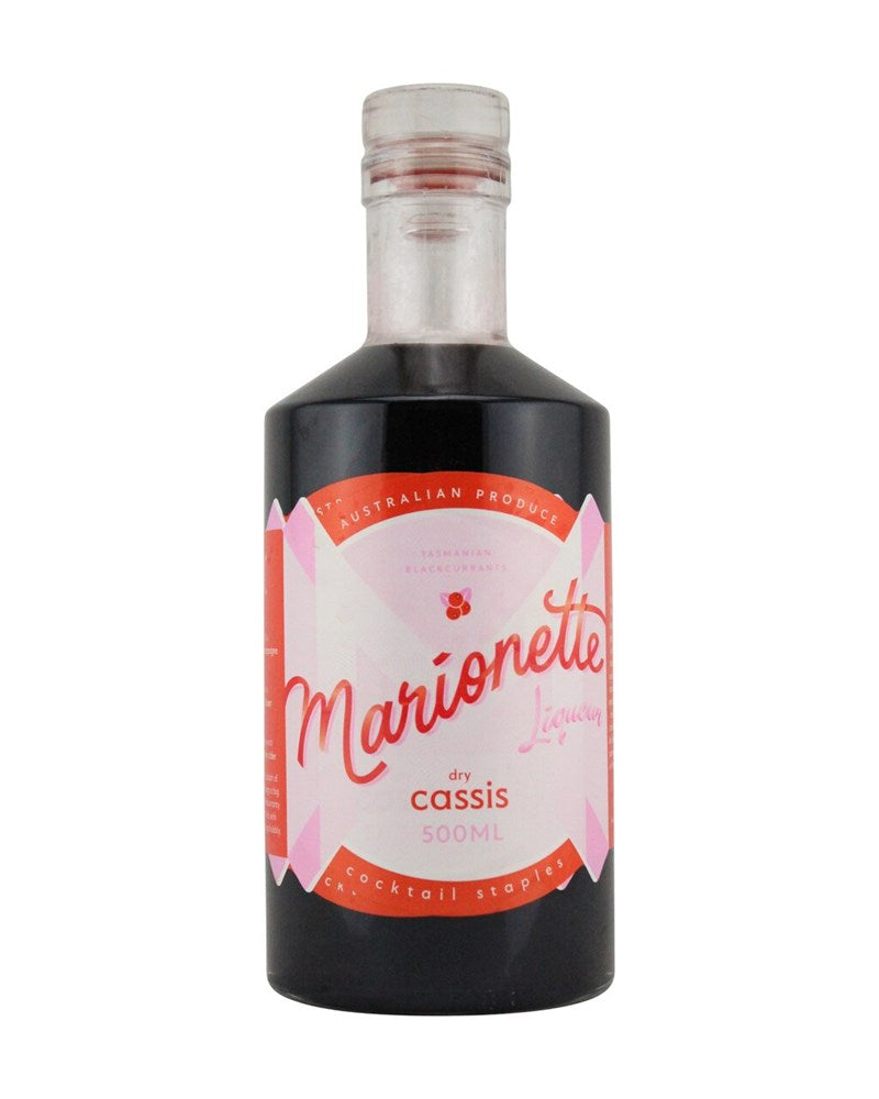 MARIONETTE DRY CASSIS LIQUEUR 500ML