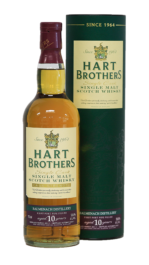 Hart Bros Balmenach 10 YO Port Pipe 58.8% 700 Ml