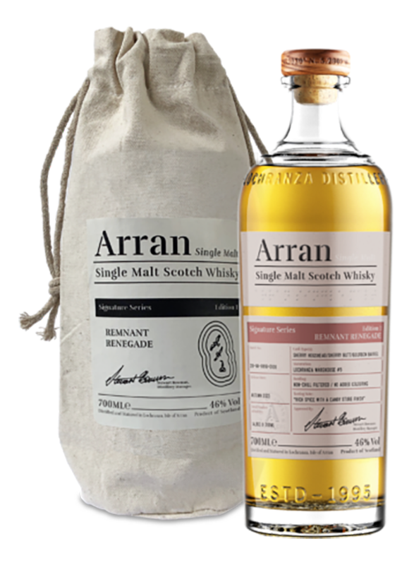 Arran Signature Series Edition 1: Remnant Renegade 46% 700ml