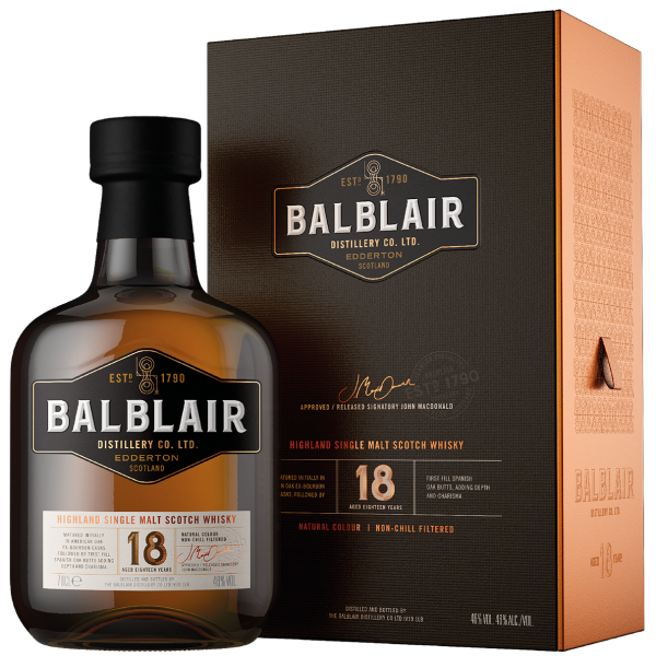 Balblair 18YO 46% 700ml