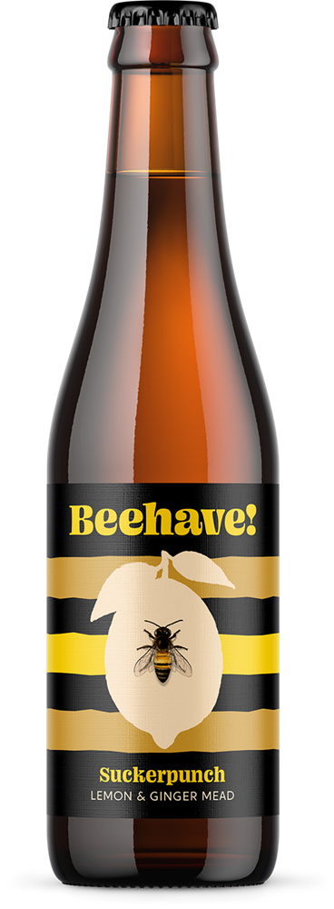 Beehave Sucker Punch Lemon & Ginger Sparkling Mead 330ml