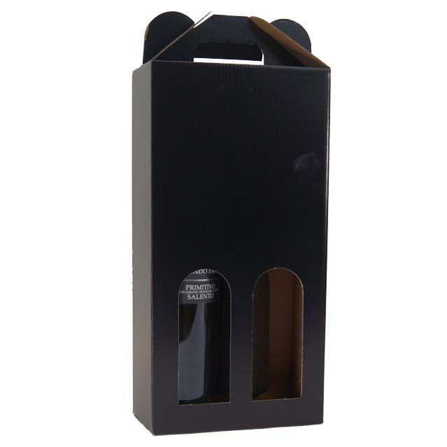 GIFT BOX 2 BOTTLE CARRY HANDLE