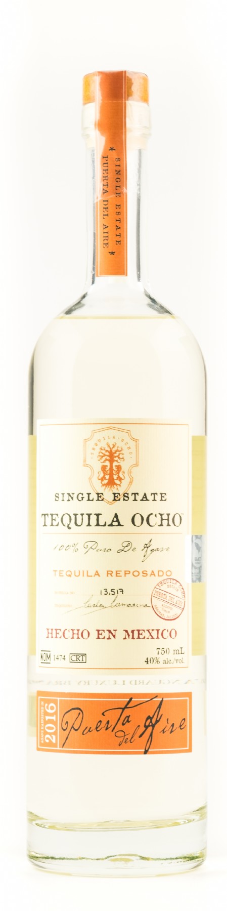 Ocho Reposado Tequila 40% 750ml