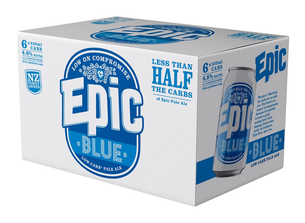 Epic Blue Low Carb Pale Ale 6pk Cans