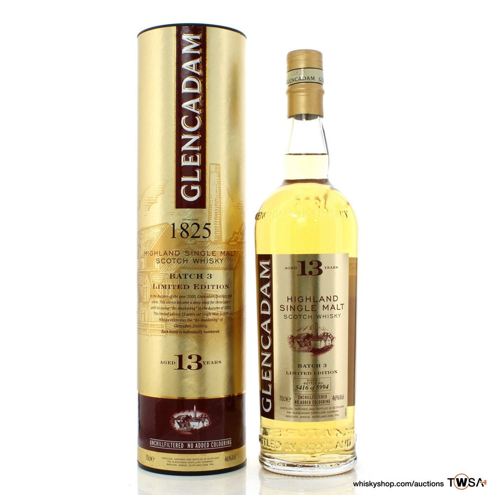 Glencadam 13 YO Batch 3 Single Malt 700 Ml 43%