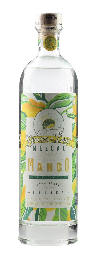 Gracias A Dios Mezcal Destilado Con Mango 750 ml 43%