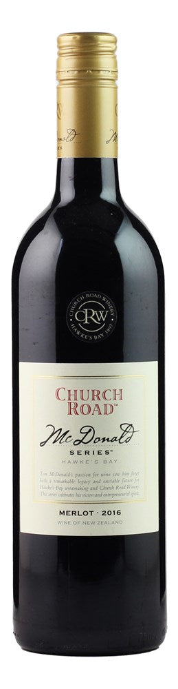 Church Rd Mcdonald Series Merlot Hawke's Bay 20