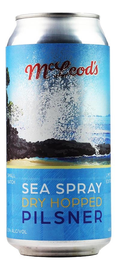 McLeod's Seaspray Dry Hopped Pilsner 440ml